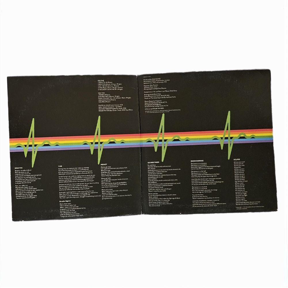 PINK FLOYD•The Dark Side Of The Moon•1973 US(#SMAS-11163)•2nd State Jacksonville - Picture 8 of 15